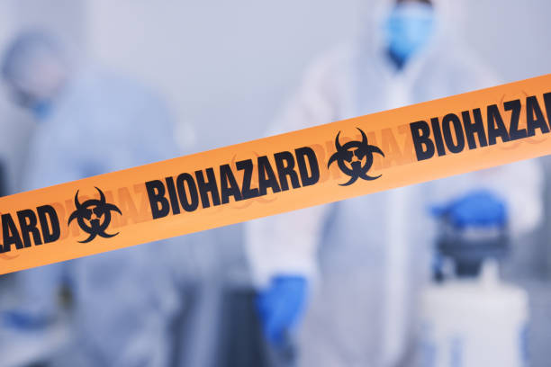 Professional Blood Cleanup technician working in Temple Hills, MD